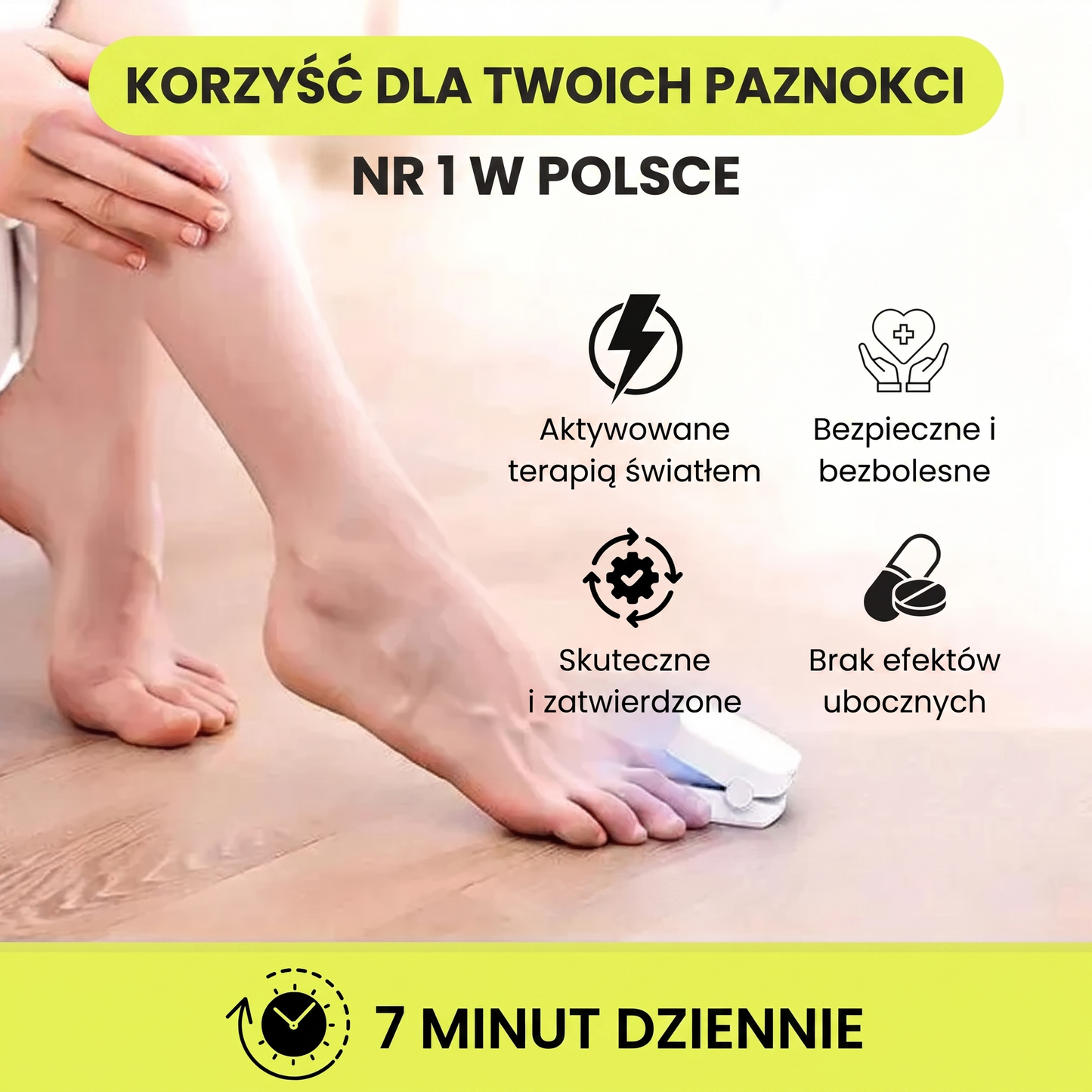 Urządzenie przeciw grzybicy MVP11